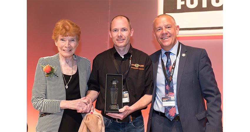 Cambridge resident given GMB Health & Safety Award at GMB Congress in Plymouth