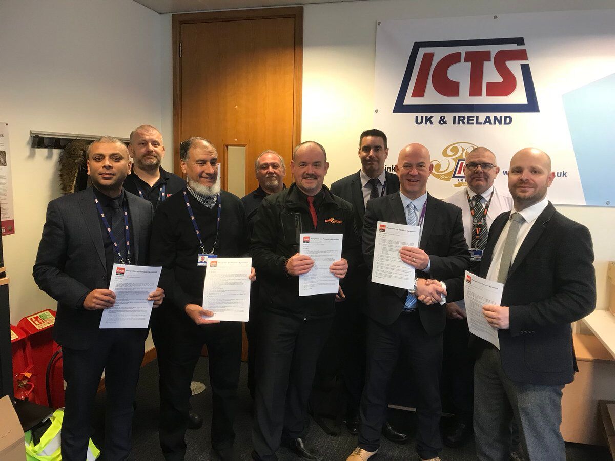 GMB sign sole recognition agreement with ICTS at Heathrow Airport