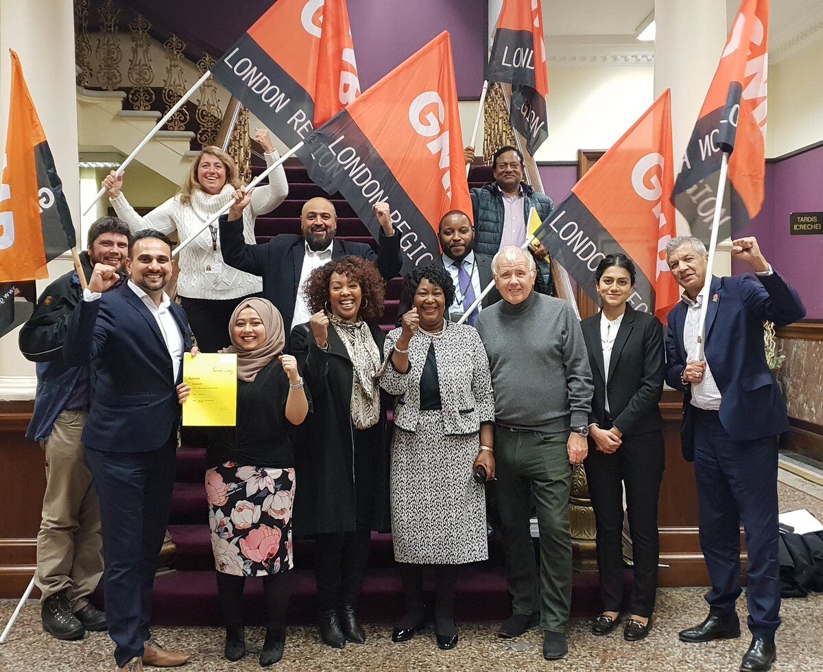 GMB welcome Newham Council passing Living Wage motion